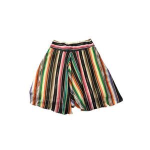 Lauren Ralph Lauren Multicolored Striped Layered A-Line Flare Skirt, Size 8